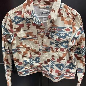Wrangler Multicolor Aztec Print Jacket
